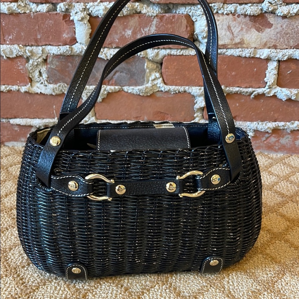 Vintage Kate Spade Wicker Bag - Picture 3 of 10